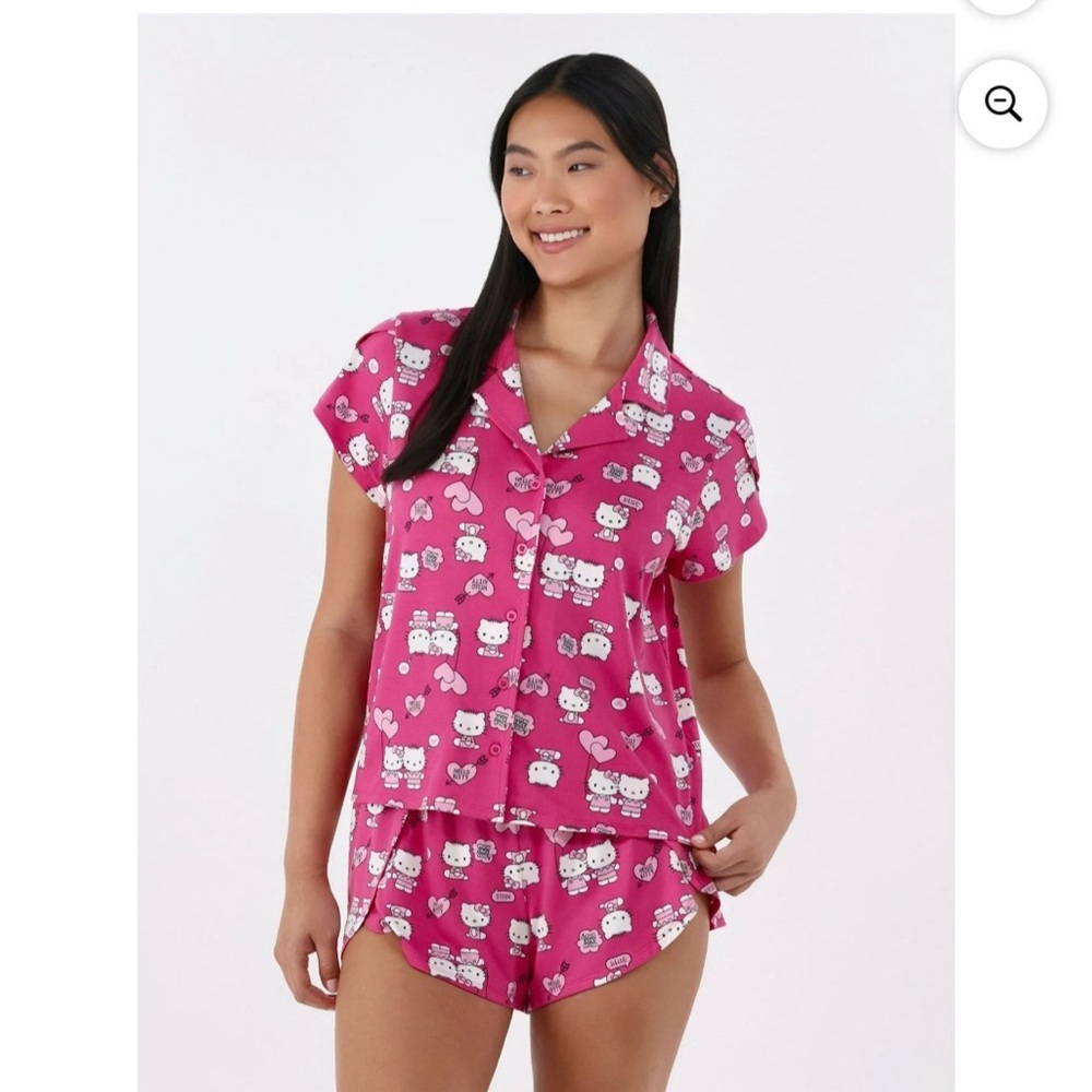 Hello Kitty Pink Women's Pajama Set